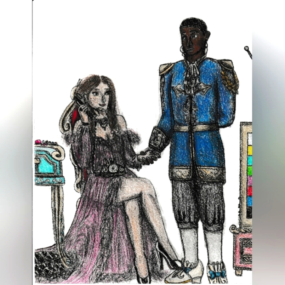 Digital Custom Pencil Art.